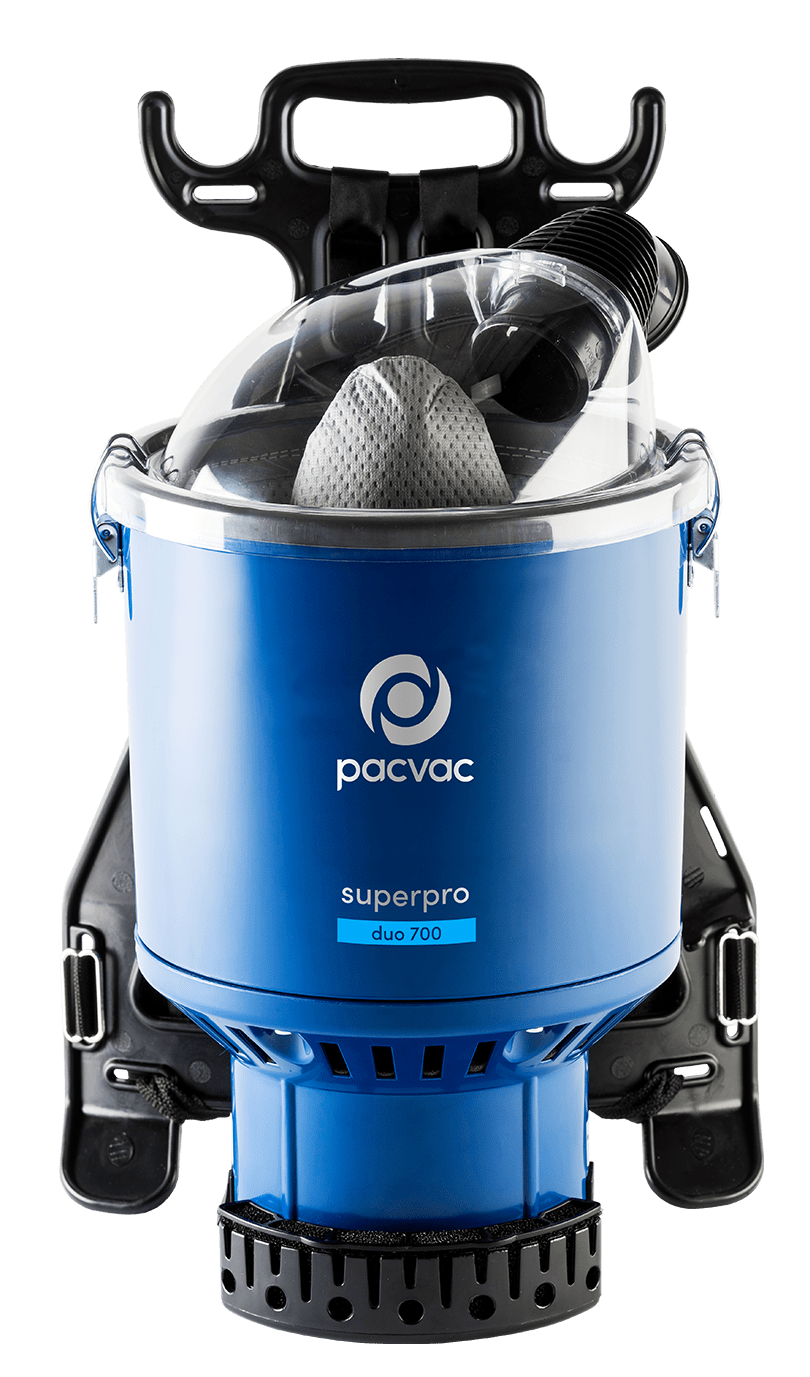Superpro duo 700 corded backpack vacuum