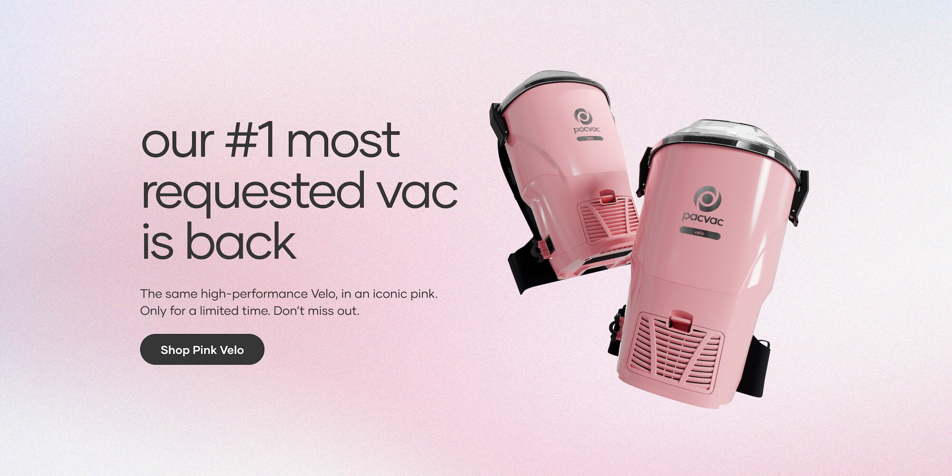 Pacvac : Specialists in backpack vacuum cleaners